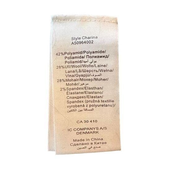 Knitwear by‎ jackpot black wool & mohair blend sweater - Picture 5 of 9